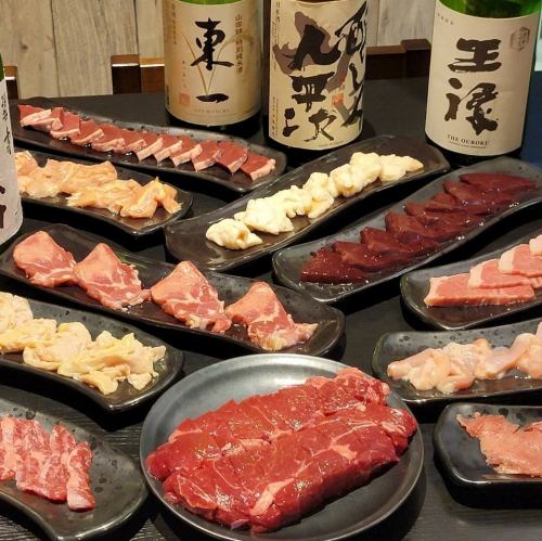 ささがわ特盛セット(宮崎牛・宮崎ブランドポーク入)