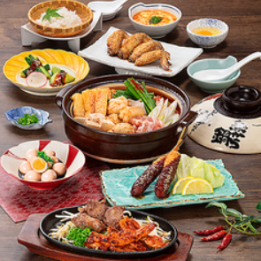 【おためしコース】辛さが選べる赤から鍋付き全7品!