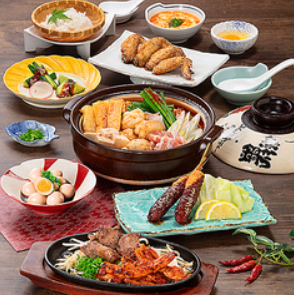 名物料理から選べる鍋のシメやデザート付の充実プランあります♪