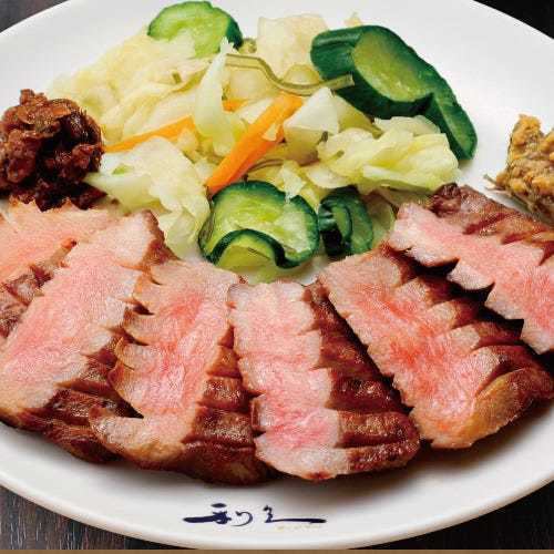 Grilled beef tongue (3 slices, 6 slices)