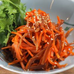 福島郷土料理いか人参