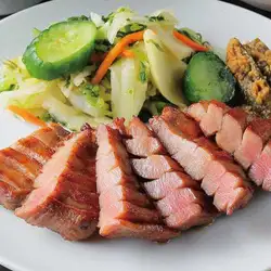 Grilled beef tongue (salt flavor) 1 slice