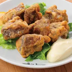 Deep-fried beef tongue