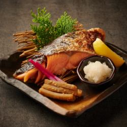 鮭とばの炙り
