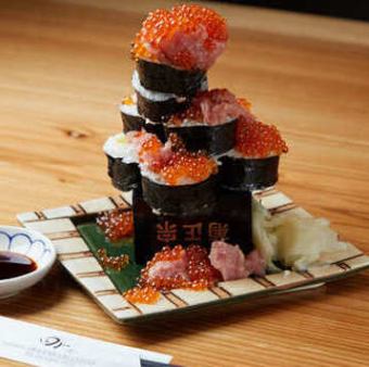 豪快とろたく巻き