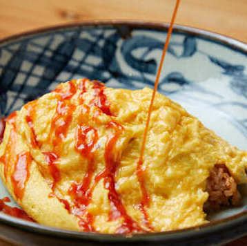 ≪2時間飲み放題付き≫カツオ藁焼き・オムライスなど全9品のコース