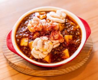 白子入り麻婆豆富
