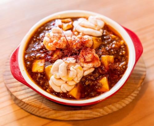 白子入り麻婆豆富