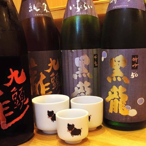 日本酒也很受欢迎！