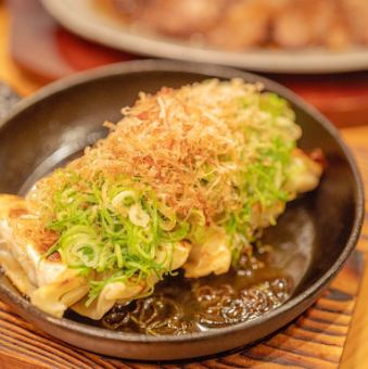 ネギバカポン酢餃子