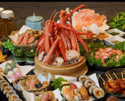 ★Limited time only★\5980 ★60-minute all-you-can-eat crab course for 10 or more people!