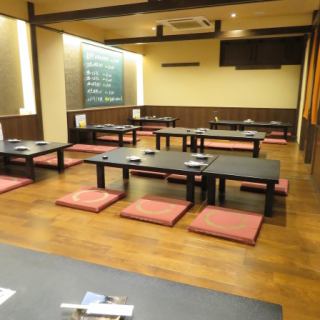 We have prepared various seats for small groups to large groups so that you can enjoy banquets and parties in a private space without worrying about your surroundings.It's perfect not only for drinking parties with friends and company banquets, but also for birthday parties and mother's parties!