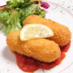 Crab cream croquette (2 pieces)