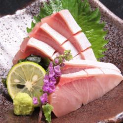 Yellowtail sashimi