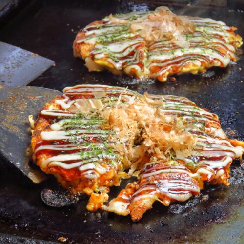 スタッフがお焼きします。