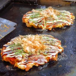 “他では味わえない・・・クセになるお好み焼きをご堪能下さい”