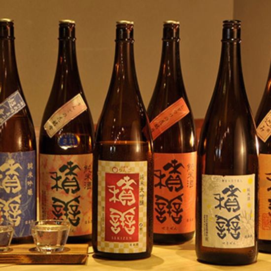 All-you-can-drink sake and draft beer are available for just 1,500 yen! (Except Fridays and days before holidays)