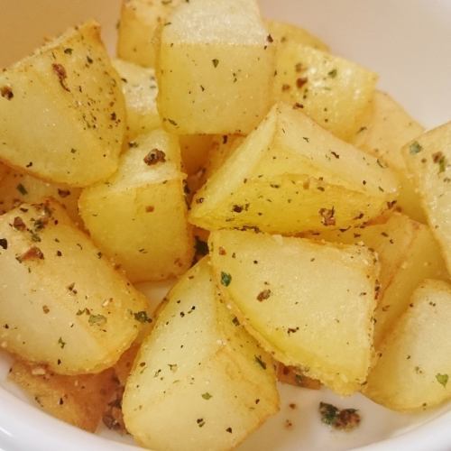 garlic potato frit