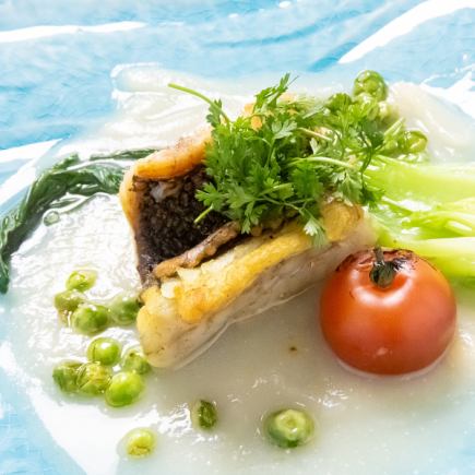 本日の魚料理ランチ