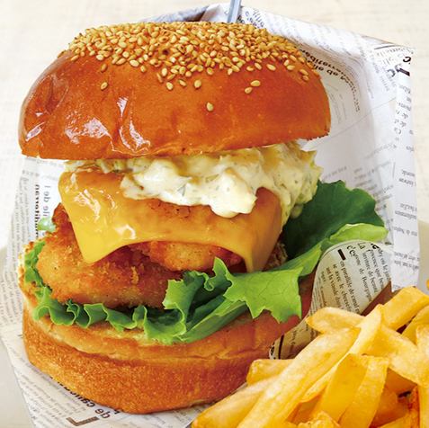 Luxury Fish Burger