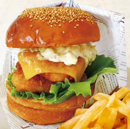 Luxury Fish Burger