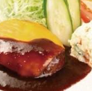 チーズハンバーグ　ディッシュ