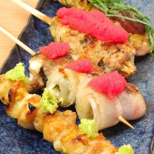 鶏×豚×野菜巻き