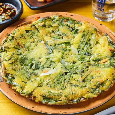 唐辛子ニラチヂミ