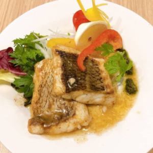 Red sea bream meuniere