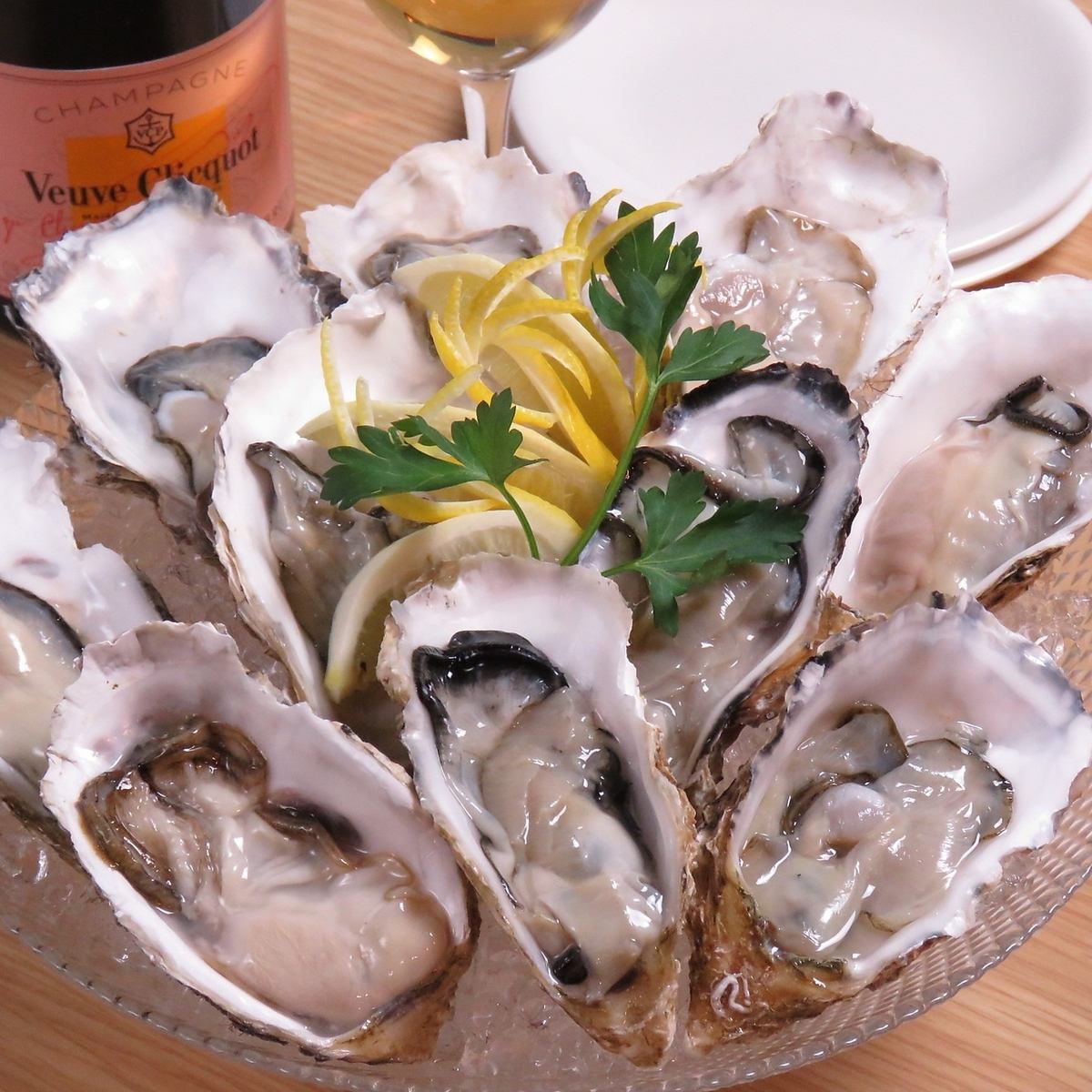 [从新宿站步行5分钟]可以享受严选牡蛎、意大利美食和美酒的隐秘意大利酒吧
