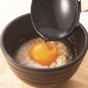 TKG egg over rice