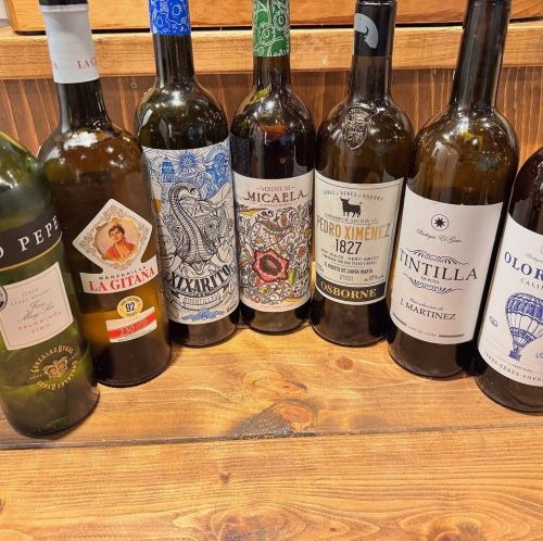 ワイン/シェリー酒(Vino de la casa/Jerez)