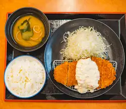 とんかつ南蛮定食