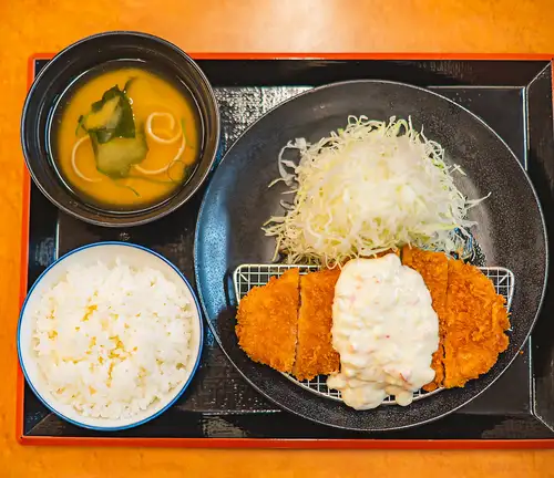 とんかつ南蛮定食