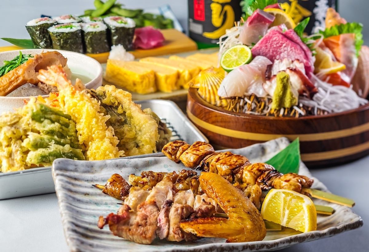 11時からOPEN！鮮魚の造りや浜焼きなどが楽しめるお店◎