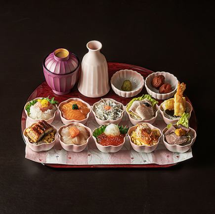 【春限定ランチ♪】SNSで話題!春のおちょこ丼 10種セット