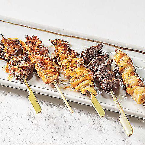 串焼き盛り合わせ(5本)