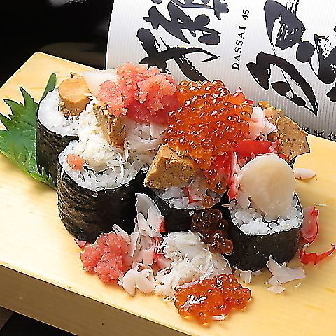 痛風こぼれ寿司