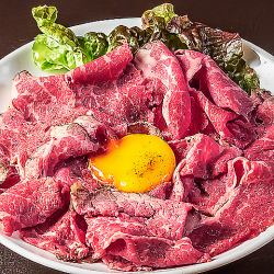 薄切烤牛肉(大份,可供 3-4 人食用)