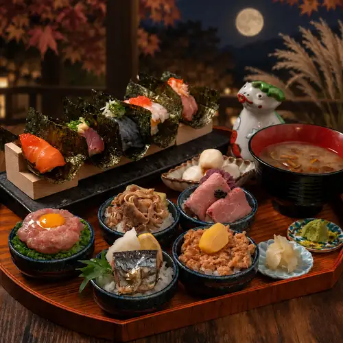 【秋季限定☆9月14日~】秋のおちょこ丼登場☆