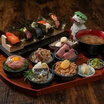 【秋季限定ランチ♪ 】秋の手巻き＆おちょこ丼 10種