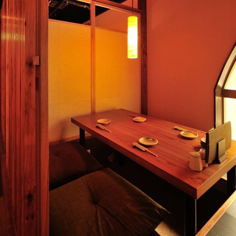 For entertainment, spend a relaxing time in a completely private room with a Japanese atmosphere ...