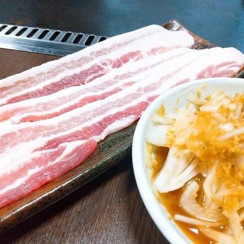 【6】豚バラ肉の生姜焼き