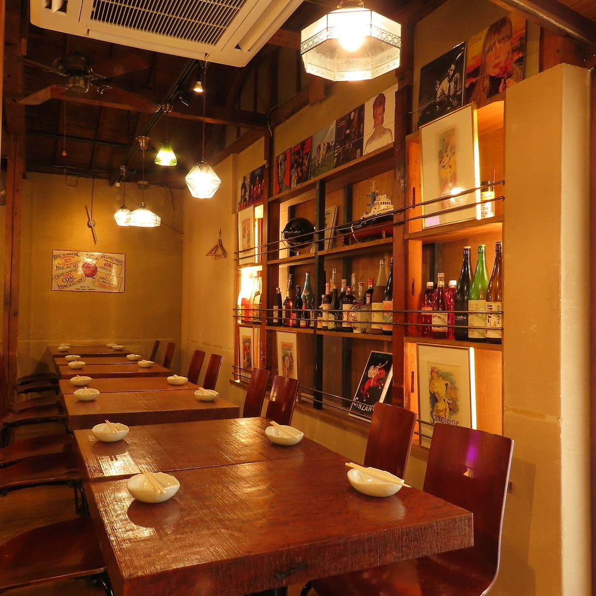 Enjoy a relaxing meal in this adult hideaway.