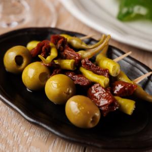 Pickled Spanish green chili peppers Hilda