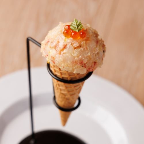 shrimp tartar ice cream