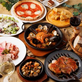 【記念日コース】特別な日にメッセージも！2H飲み放題付き6500円→6000円