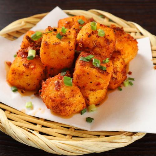 Spicy, Numb! Spicy Spicy Fried Tofu