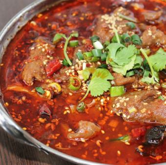 Recommended for spicy food lovers [2 hours all-you-can-drink 9 dishes] "Genuine Sichuan" course with authentic mapo tofu, saliva-dripping chicken, boiled beef, etc.