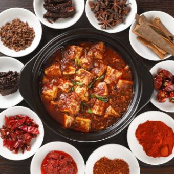 [Passionate Sichuan Course] 7 dishes that go perfectly with alcohol + 2 hours of all-you-can-drink 3,800 yen per person (tax included)